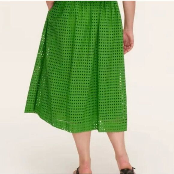 Kate Spade for Target Two-Piece Green Eyelet Skirt And Top Extra Large Matching - Picture 6 of 14